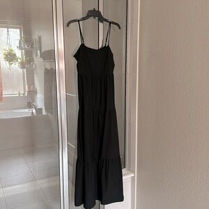 SO Black maxi dress NWOT